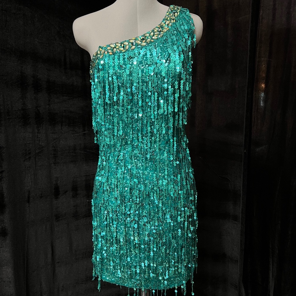 LA FEMME SHORT DRESS 17093